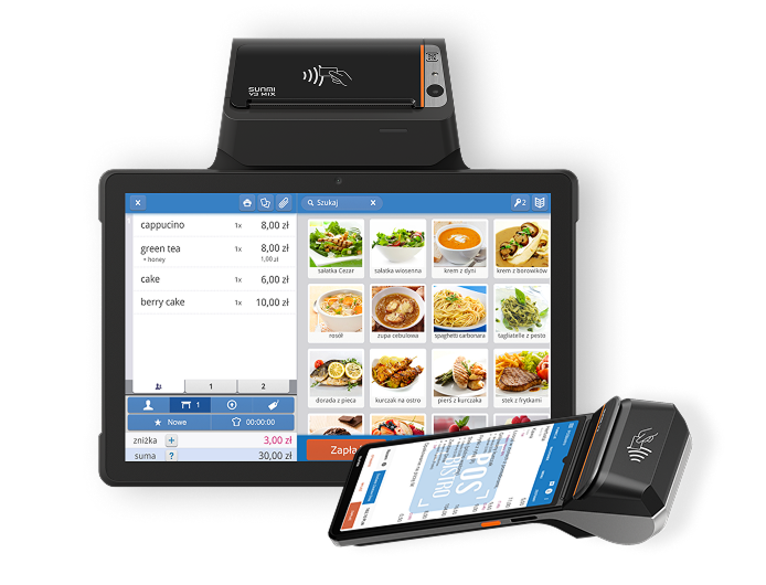 Urządzenia z Systemem All in One od POSbistro dla gastronomii